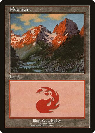 Mountain - Pyrenees [European Land Program] MTG Single Magic: The Gathering  | Multizone: Comics And Games