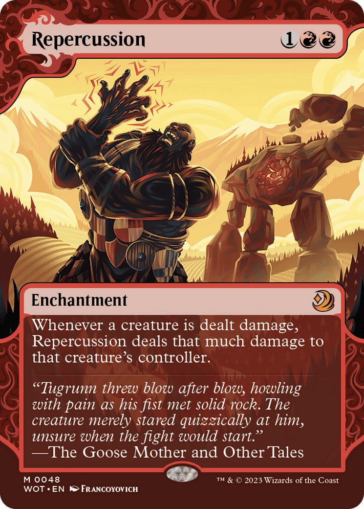 Repercussion [Wilds of Eldraine: Enchanting Tales] MTG Single Magic: The Gathering  | Multizone: Comics And Games