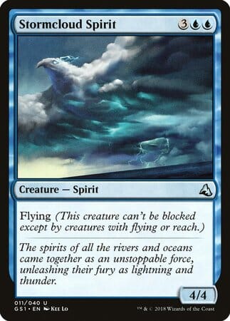 Stormcloud Spirit [Global Series Jiang Yanggu & Mu Yanling] MTG Single Magic: The Gathering  | Multizone: Comics And Games