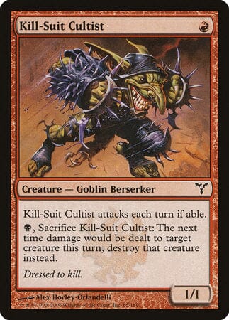 Kill-Suit Cultist [Dissension] MTG Single Magic: The Gathering  | Multizone: Comics And Games