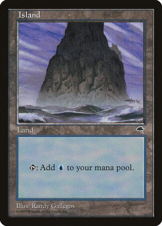 Island (Spire) [Tempest] MTG Single Magic: The Gathering  | Multizone: Comics And Games