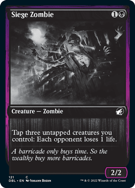 Siege Zombie [Innistrad: Double Feature] MTG Single Magic: The Gathering  | Multizone: Comics And Games