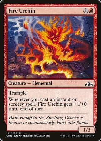 Fire Urchin [Guilds of Ravnica] MTG Single Magic: The Gathering  | Multizone: Comics And Games