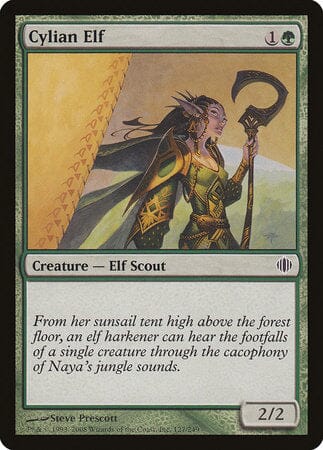 Cylian Elf [Shards of Alara] MTG Single Magic: The Gathering  | Multizone: Comics And Games