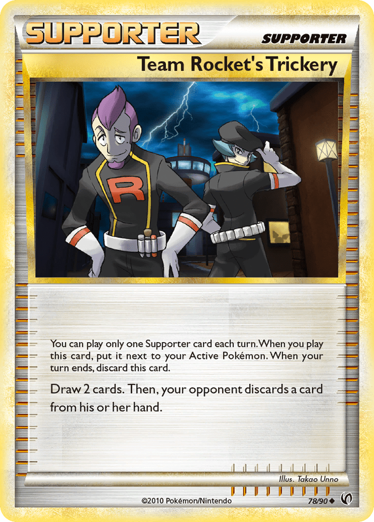 Team Rocket's Trickery (78/90) [HeartGold & SoulSilver: Undaunted] Pokemon Single Pokémon  | Multizone: Comics And Games