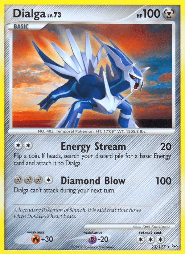 Dialga (23/127) [Platinum: Base Set] Pokemon Single Pokémon  | Multizone: Comics And Games