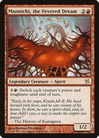 Mannichi, the Fevered Dream [Betrayers of Kamigawa] MTG Single Magic: The Gathering  | Multizone: Comics And Games