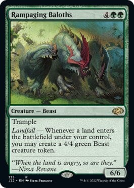 Rampaging Baloths [Jumpstart 2022] MTG Single Magic: The Gathering  | Multizone: Comics And Games