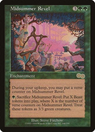 Midsummer Revel [Urza's Saga] MTG Single Magic: The Gathering  | Multizone: Comics And Games