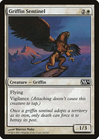 Griffin Sentinel [Magic 2014] MTG Single Magic: The Gathering  | Multizone: Comics And Games