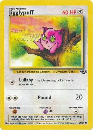 Jigglypuff (54/64) [Jungle Unlimited] Pokemon Single Pokémon  | Multizone: Comics And Games