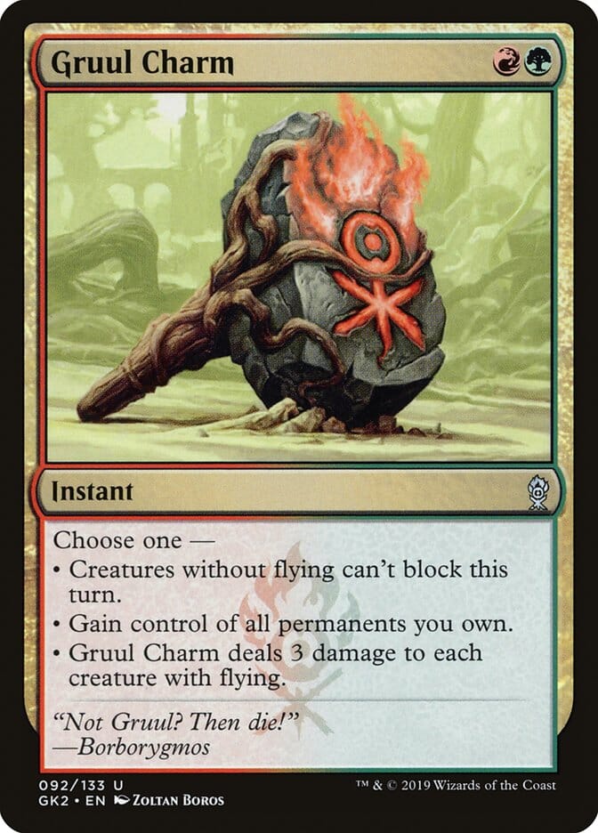 Gruul Charm [Ravnica Allegiance Guild Kit] MTG Single Magic: The Gathering  | Multizone: Comics And Games