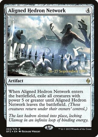 Aligned Hedron Network [Battle for Zendikar Promos] MTG Single Magic: The Gathering  | Multizone: Comics And Games