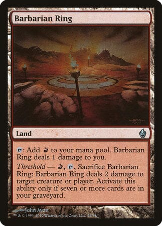 Barbarian Ring [Premium Deck Series: Fire and Lightning] MTG Single Magic: The Gathering  | Multizone: Comics And Games