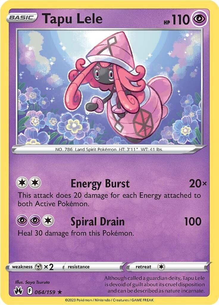 Tapu Lele (064/159) [Sword & Shield: Crown Zenith] Pokemon Single Pokémon  | Multizone: Comics And Games