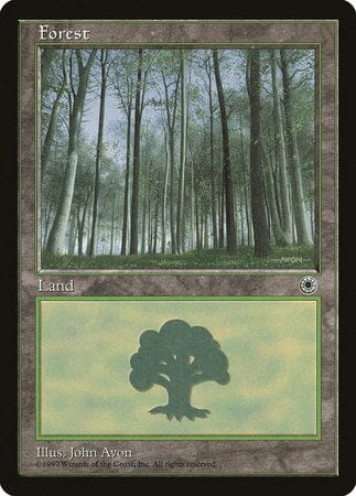 Forest (Pale Trees) [Portal] MTG Single Magic: The Gathering  | Multizone: Comics And Games