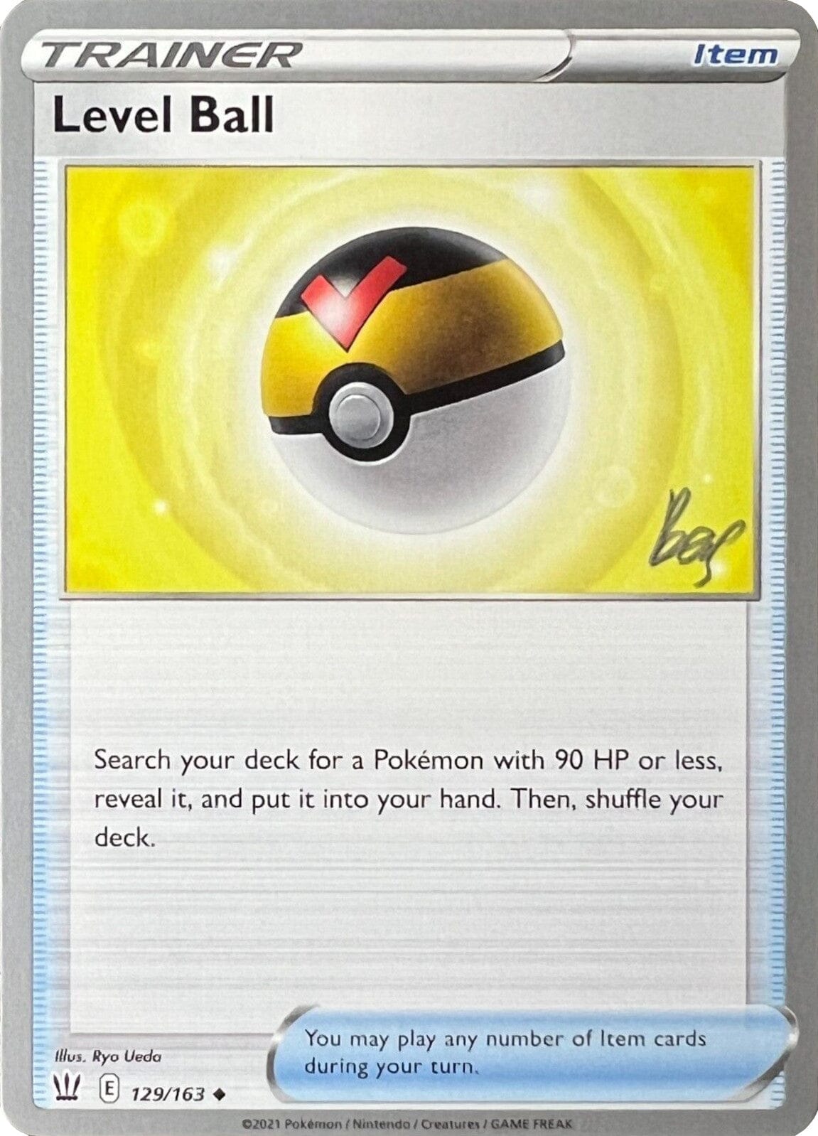 Level Ball (129/163) (Cheryl Again - Sebastian Lashmet) [World Championships 2022] Pokemon Single Pokémon  | Multizone: Comics And Games