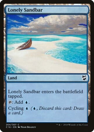 Lonely Sandbar [Commander 2018] MTG Single Magic: The Gathering  | Multizone: Comics And Games