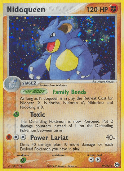 Nidoqueen (9/112) [EX: FireRed & LeafGreen] Pokemon Single Pokémon  | Multizone: Comics And Games