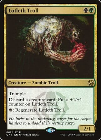 Lotleth Troll [GRN Guild Kit] MTG Single Magic: The Gathering  | Multizone: Comics And Games