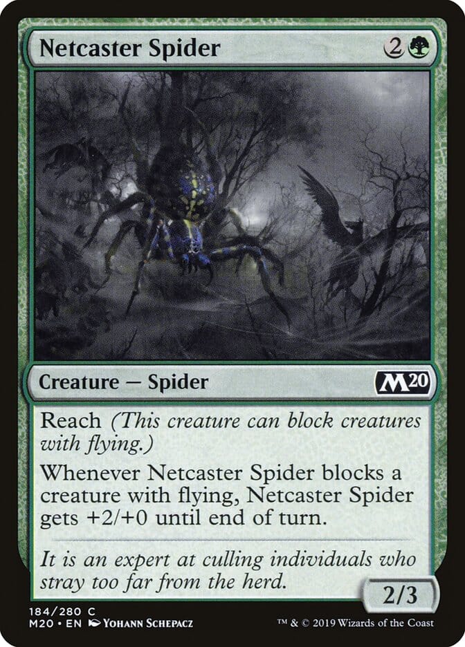 Netcaster Spider [Core Set 2020] MTG Single Magic: The Gathering  | Multizone: Comics And Games