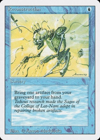 Reconstruction [Revised Edition] MTG Single Magic: The Gathering  | Multizone: Comics And Games
