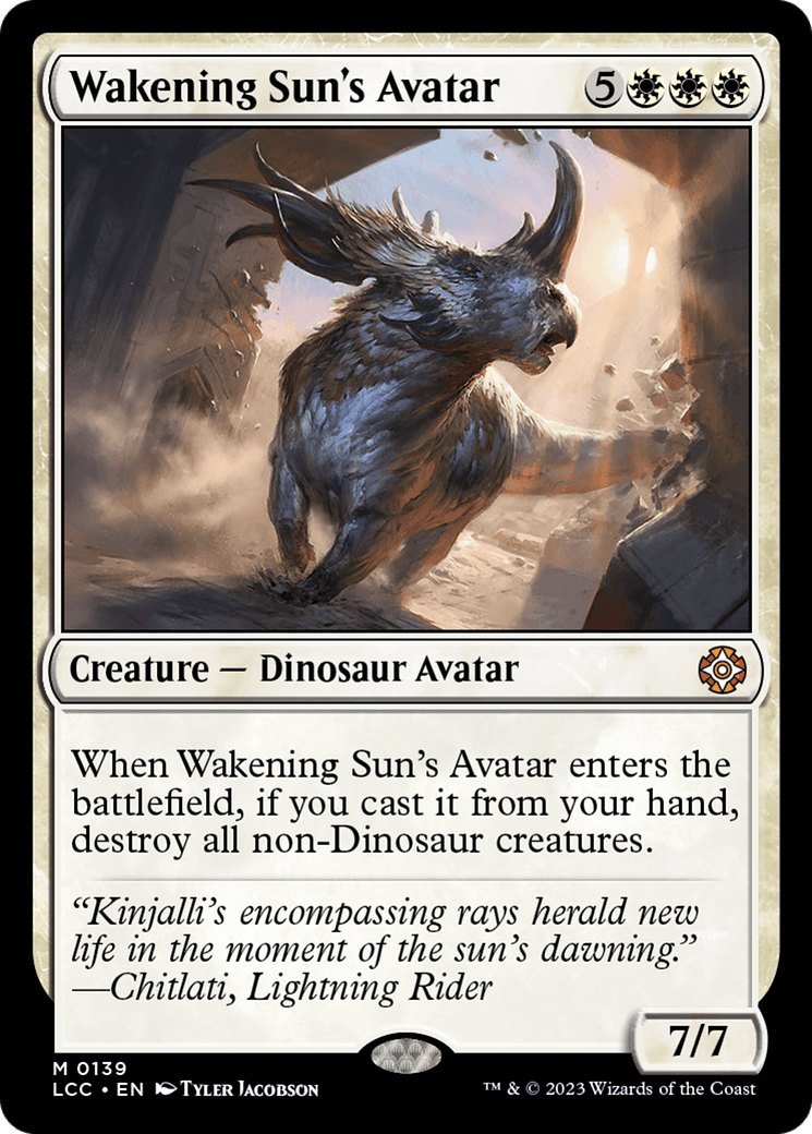 Wakening Sun's Avatar [The Lost Caverns of Ixalan Commander] MTG Single Magic: The Gathering  | Multizone: Comics And Games