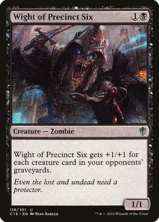 Wight of Precinct Six [Commander 2016] MTG Single Magic: The Gathering  | Multizone: Comics And Games