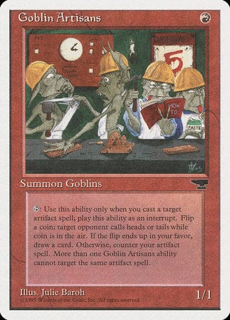 Goblin Artisans [Chronicles] MTG Single Magic: The Gathering  | Multizone: Comics And Games