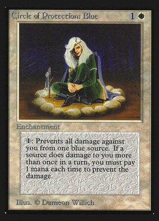 Circle of Protection: Blue (IE) [Intl. Collectors’ Edition] MTG Single Magic: The Gathering  | Multizone: Comics And Games