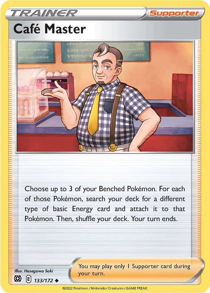 Cafe Master (133/172) [Sword & Shield: Brilliant Stars] Pokemon Single Pokémon  | Multizone: Comics And Games