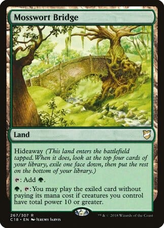 Mosswort Bridge [Commander 2018] MTG Single Magic: The Gathering  | Multizone: Comics And Games