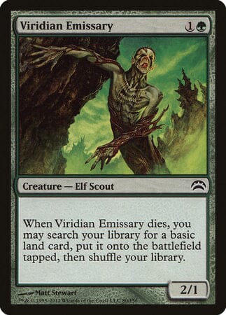 Viridian Emissary [Planechase 2012] MTG Single Magic: The Gathering  | Multizone: Comics And Games