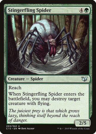 Stingerfling Spider [Commander 2015] MTG Single Magic: The Gathering  | Multizone: Comics And Games