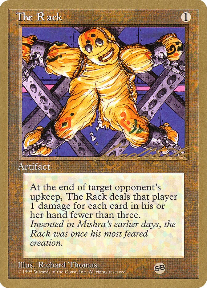 The Rack (Leon Lindback) (SB) [Pro Tour Collector Set] MTG Single Magic: The Gathering  | Multizone: Comics And Games