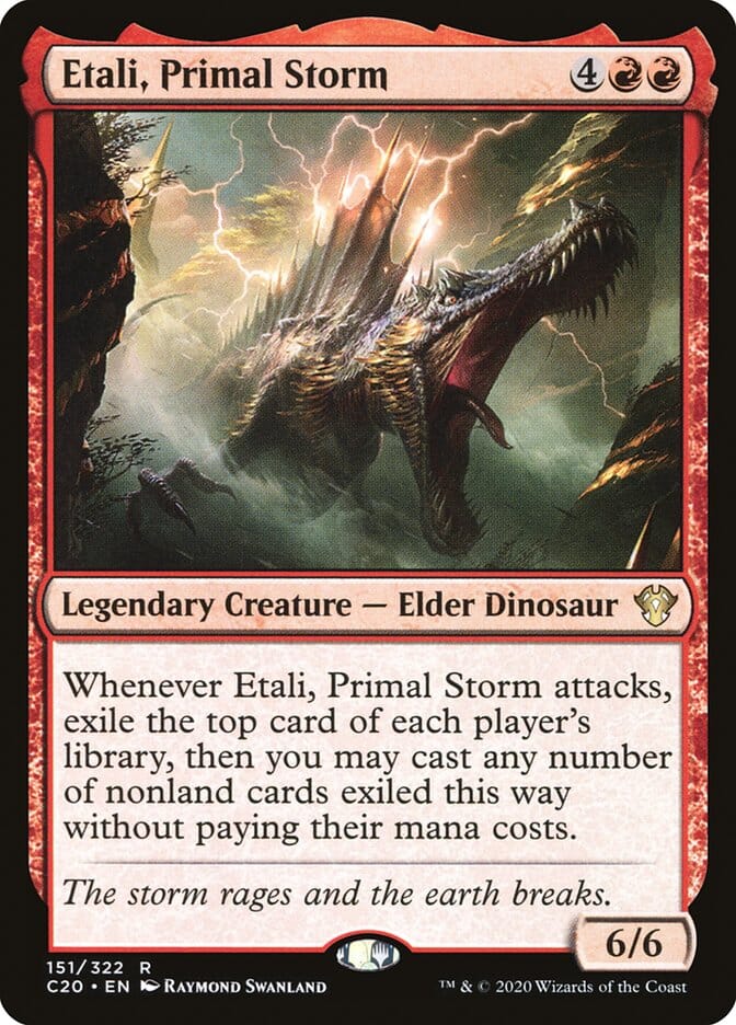 Etali, Primal Storm [Commander 2020] MTG Single Magic: The Gathering  | Multizone: Comics And Games