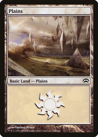Plains (136) [Planechase 2012] MTG Single Magic: The Gathering  | Multizone: Comics And Games