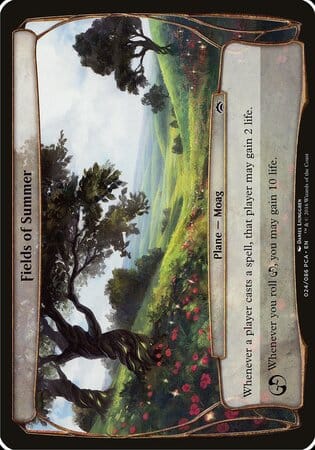 Fields of Summer (Planechase Anthology) [Planechase Anthology Planes] MTG Single Magic: The Gathering  | Multizone: Comics And Games