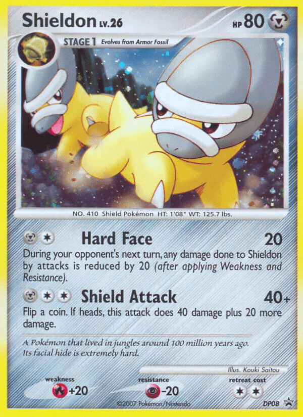 Shieldon (DP08) [Diamond & Pearl: Black Star Promos] Pokemon Single Pokémon  | Multizone: Comics And Games