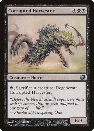 Corrupted Harvester [Scars of Mirrodin] MTG Single Magic: The Gathering  | Multizone: Comics And Games