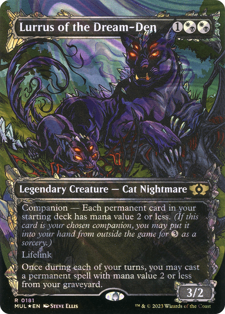 Lurrus of the Dream-Den (Halo Foil) [Multiverse Legends] MTG Single Magic: The Gathering  | Multizone: Comics And Games