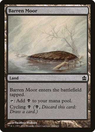 Barren Moor [Commander 2011] MTG Single Magic: The Gathering  | Multizone: Comics And Games