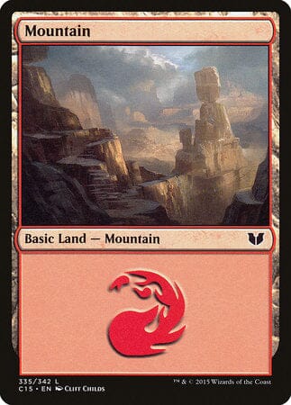 Mountain (335) [Commander 2015] MTG Single Magic: The Gathering  | Multizone: Comics And Games
