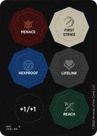 Punch Card Token (001 // 002) [Ikoria: Lair of Behemoths Tokens] MTG Single Magic: The Gathering  | Multizone: Comics And Games