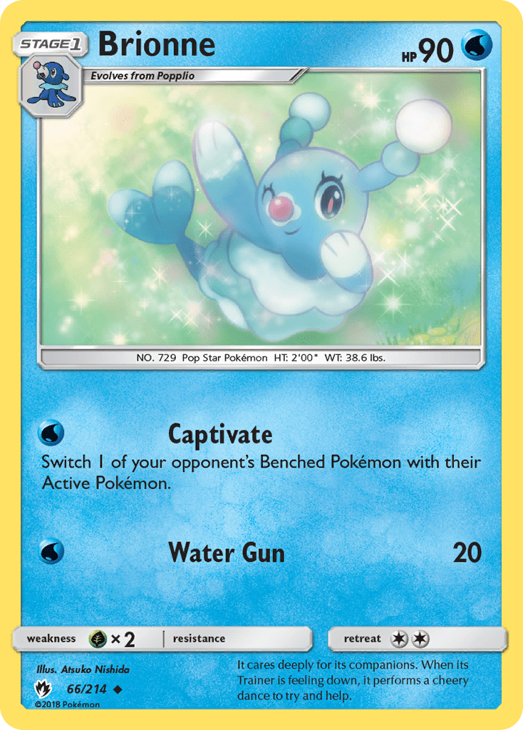 Brionne (66/214) [Sun & Moon: Lost Thunder] Pokemon Single Pokémon  | Multizone: Comics And Games