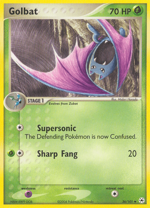 Golbat (36/101) [EX: Hidden Legends] Pokemon Single Pokémon  | Multizone: Comics And Games
