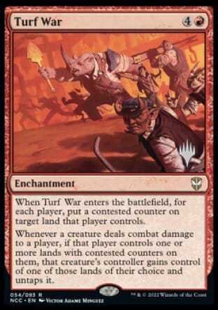 Turf War (Promo Pack) [Streets of New Capenna Commander Promos] MTG Single Magic: The Gathering  | Multizone: Comics And Games