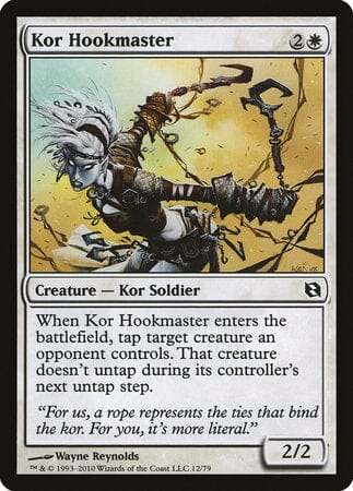 Kor Hookmaster [Duel Decks: Elspeth vs. Tezzeret] MTG Single Magic: The Gathering  | Multizone: Comics And Games