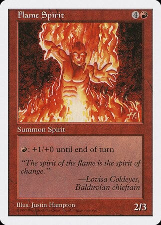 Flame Spirit [Fifth Edition] MTG Single Magic: The Gathering  | Multizone: Comics And Games