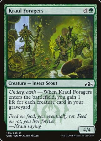 Kraul Foragers [Guilds of Ravnica] MTG Single Magic: The Gathering  | Multizone: Comics And Games